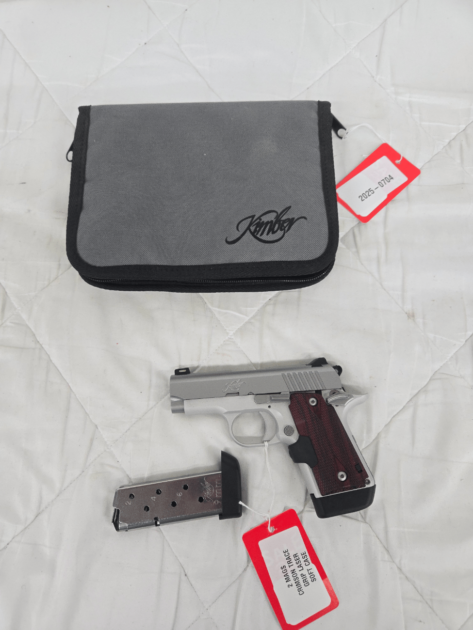 ECOM00433356 KIMBER Micro-9 W/laser Grips, 2 Mags, Soft Case ECOM00433356 522492