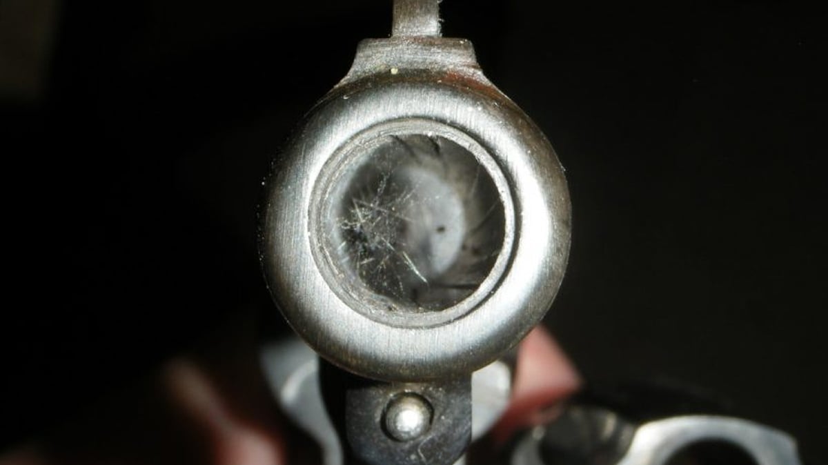 Dirty Revolver Barrel