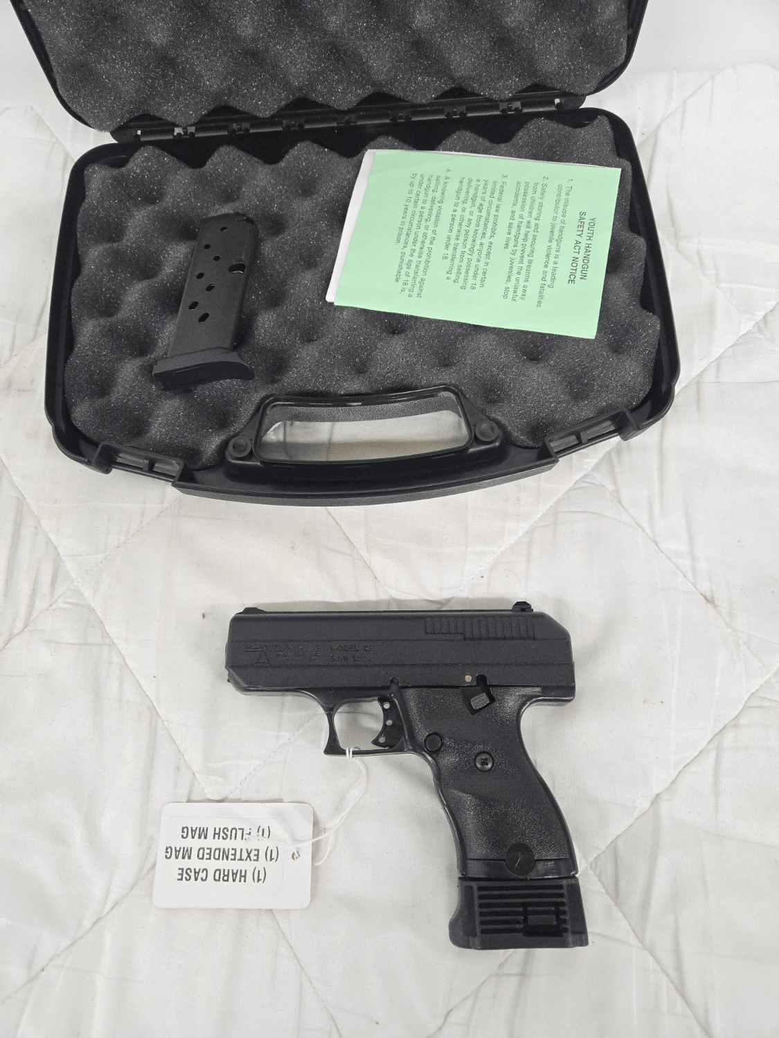 ECOM00435047 HI-POINT C9 W/2 Mags, Hard Case ECOM00435047 524529