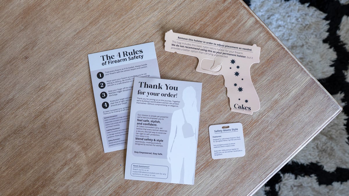 Cakes' fashionable marketing material
