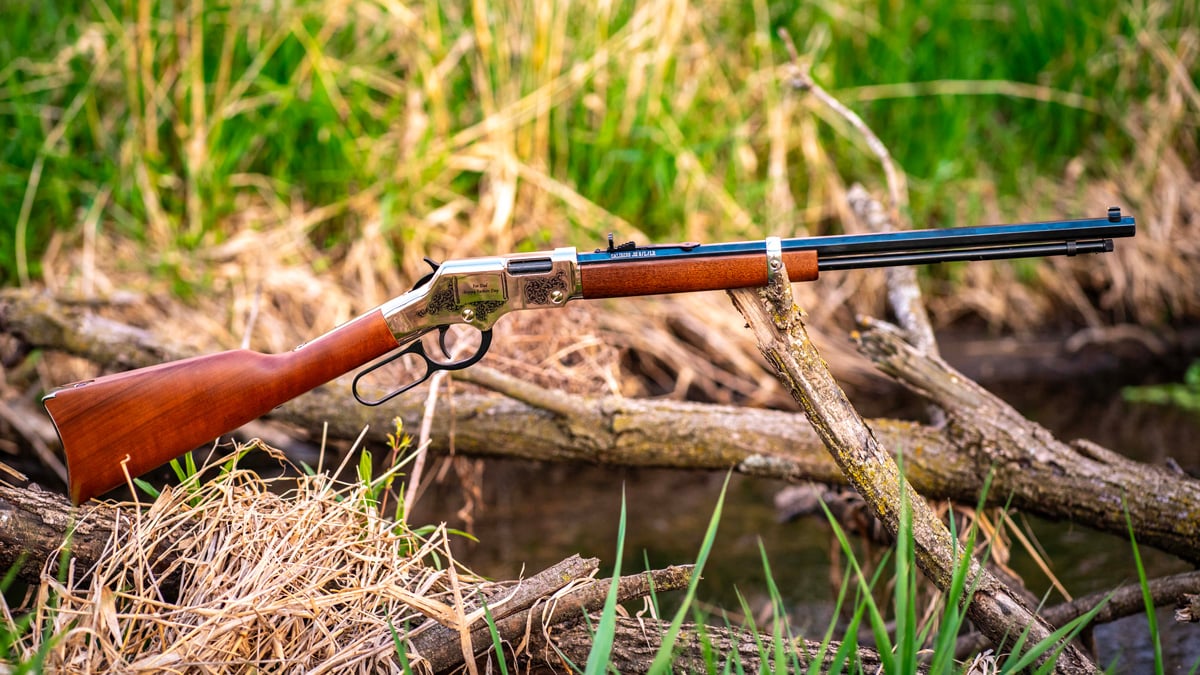 Golden Boy Silver Father&rsquo;s Day Edition lever-action .22 Rifle