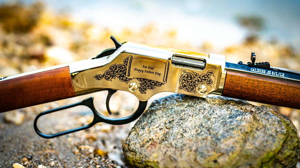 Golden Boy Silver Father&rsquo;s Day Edition lever-action .22 Rifle