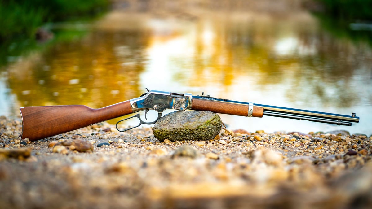 Golden Boy Silver Father&rsquo;s Day Edition lever-action .22 Rifle