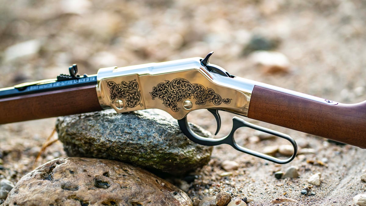 Golden Boy Silver Father&rsquo;s Day Edition lever-action .22 Rifle