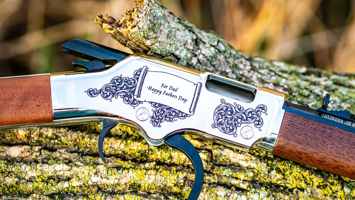 Golden Boy Silver Father&rsquo;s Day Edition lever-action .22 Rifle