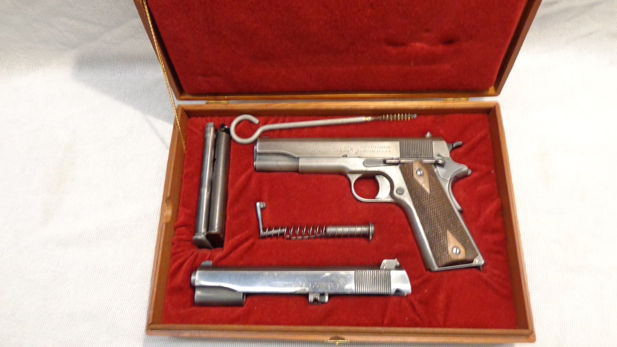Colt 1911 U.s. Army With .22lr Conversion Unit