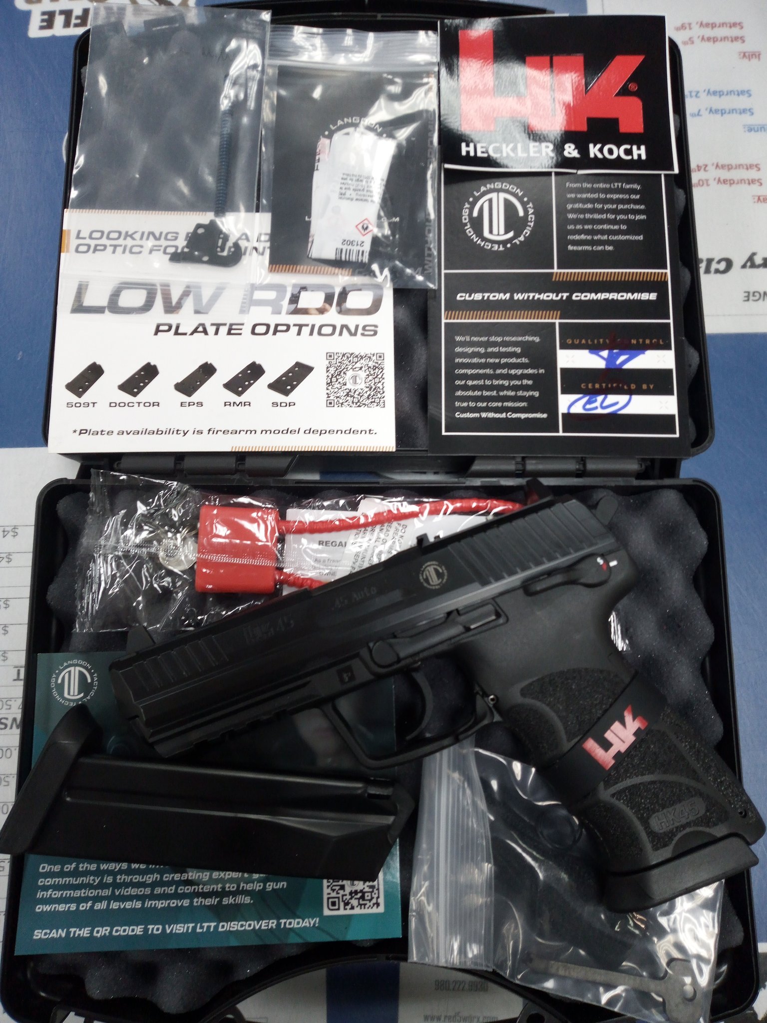LANGDON Tactical Ltt Hk45 ECOM00437850 527922