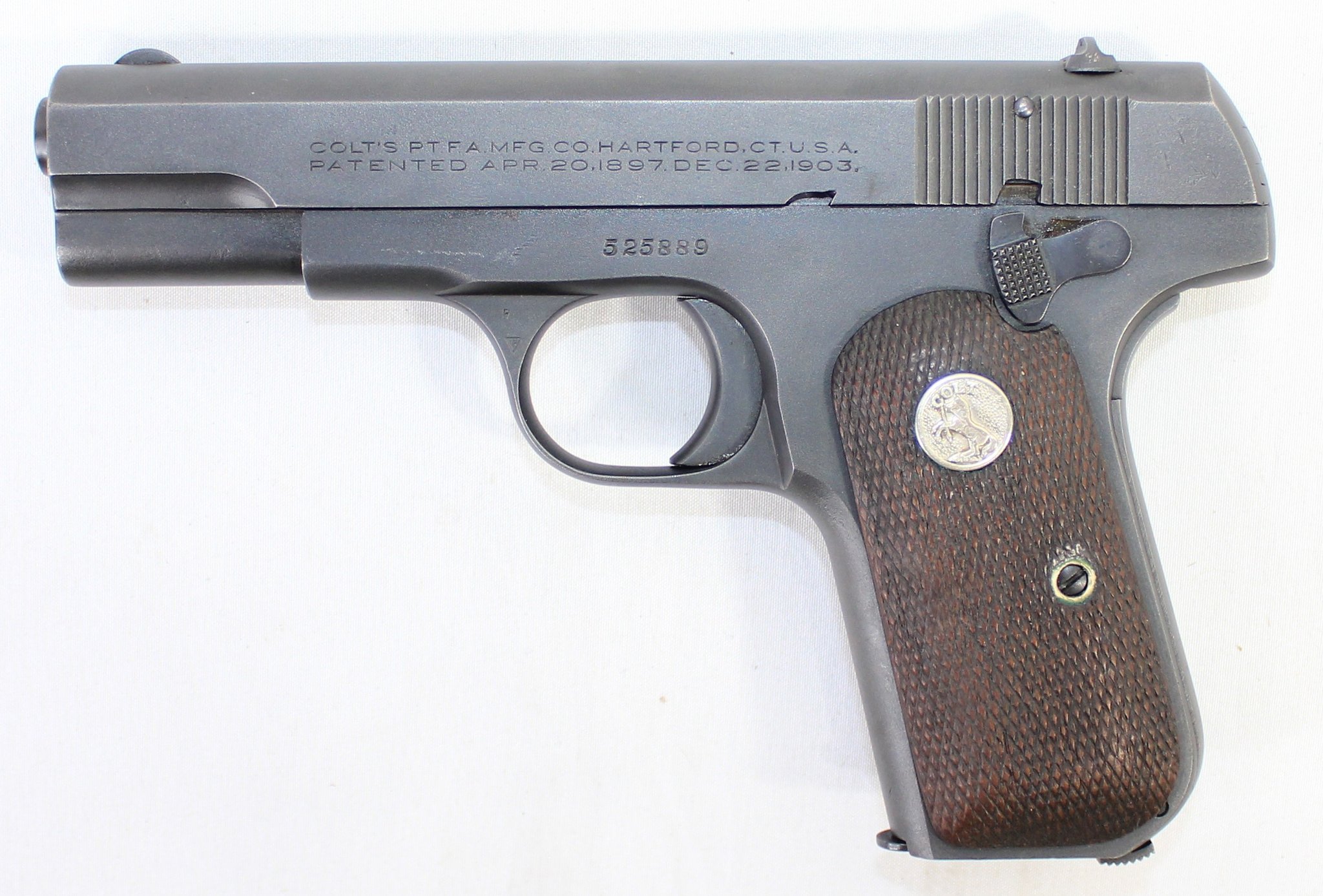 COLT 1903 Hamerless 32 Acp 1937 Year Model