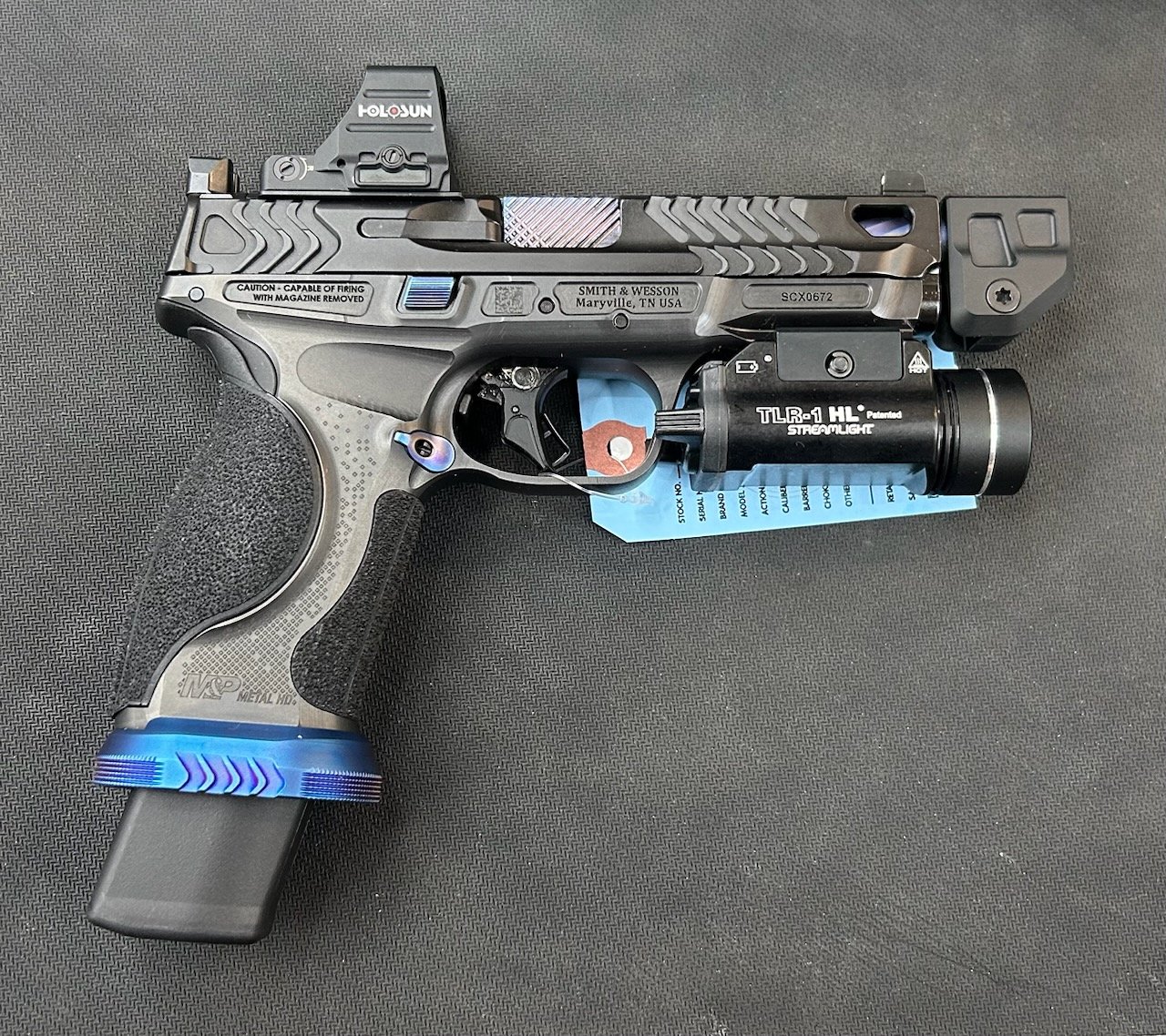 Smith & Wesson Spec Series V M&p 9 Metal Hd