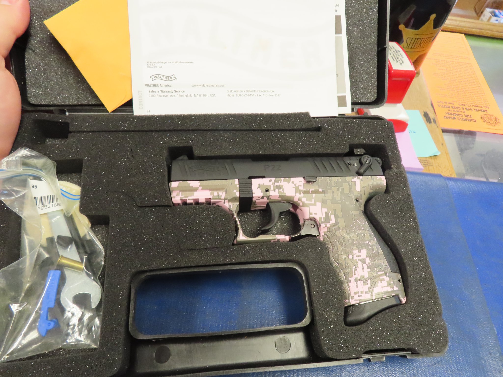 Walther P22 Digital Camo