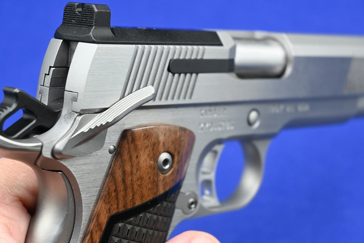 Kimber Next Generation 1911 stainless model in .45 ACP.