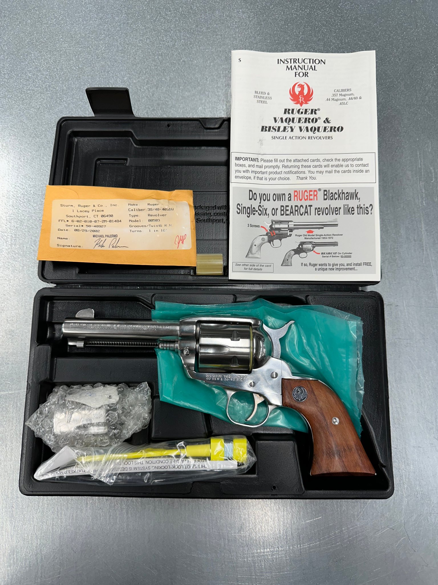 Ruger Vaquero Special Edition