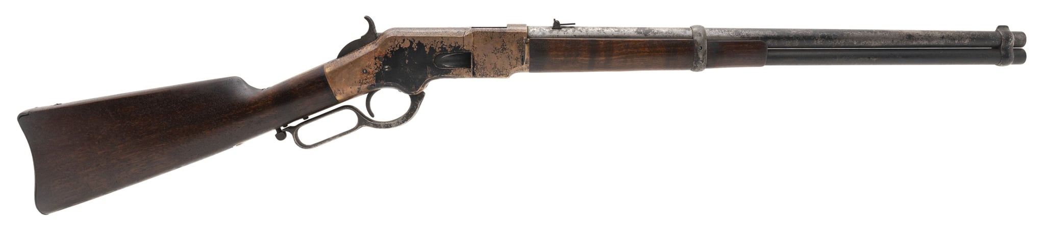 Winchester Japanese Marked Early WINCHESTER 1866 Saddle Ring Carbine