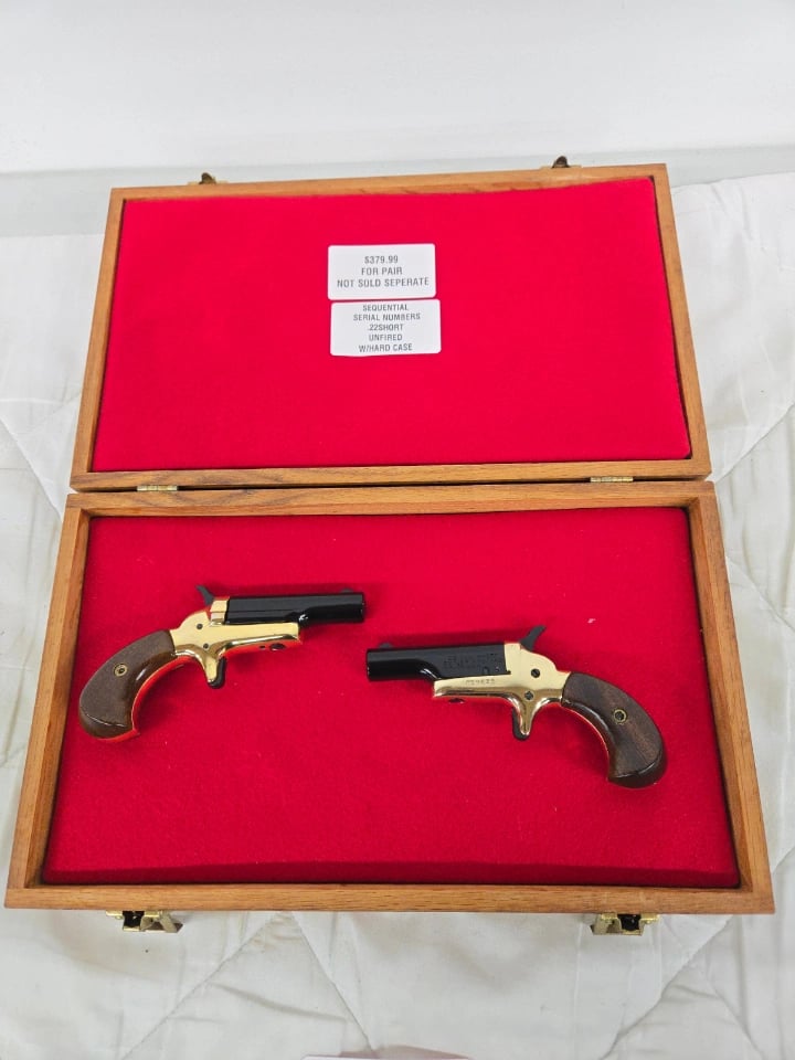 BUTLER Arms Usa Derringer Pair W/wood Hard Case ECOM00442400 533346