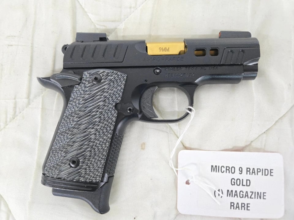 Kimber Micro 9 Rapide Gold