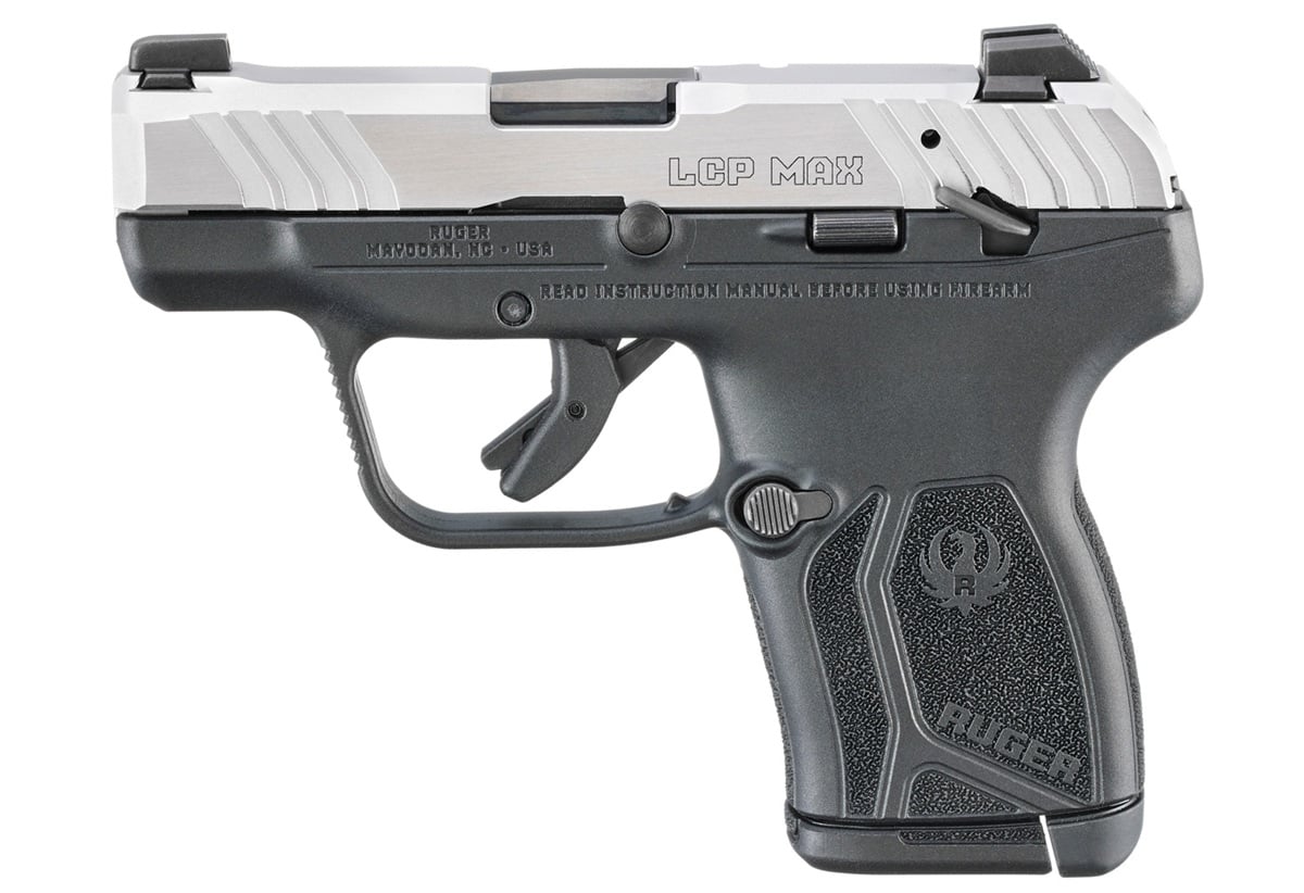 Ruger LCP Max with manual safety