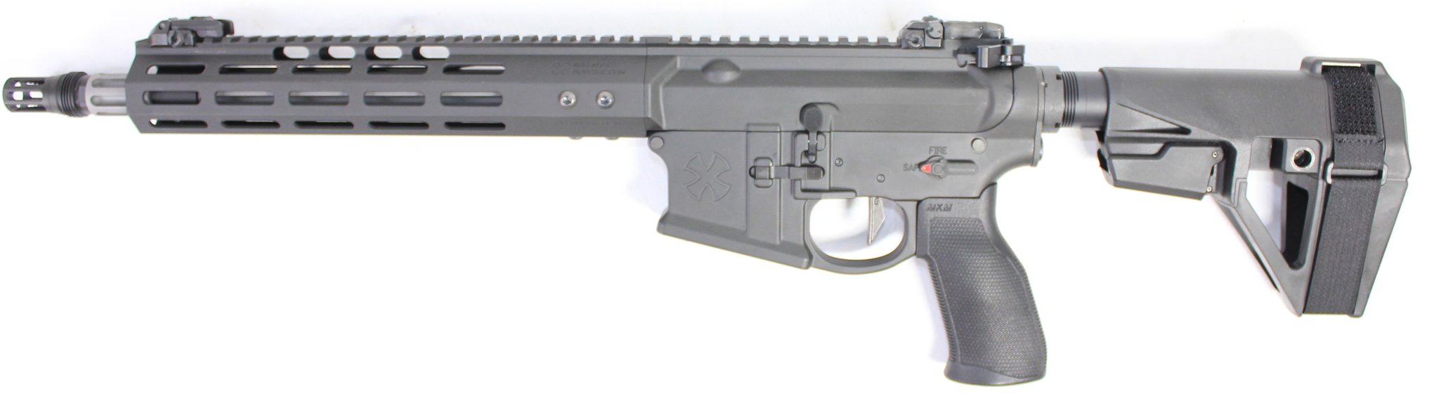 NOVESKE New NOVESKE N4 Gen 4 Og Ddf Extra Thicc 6mm Arc 12.5" Pistol W/ Sba5 Brace ECOM00444218 535519