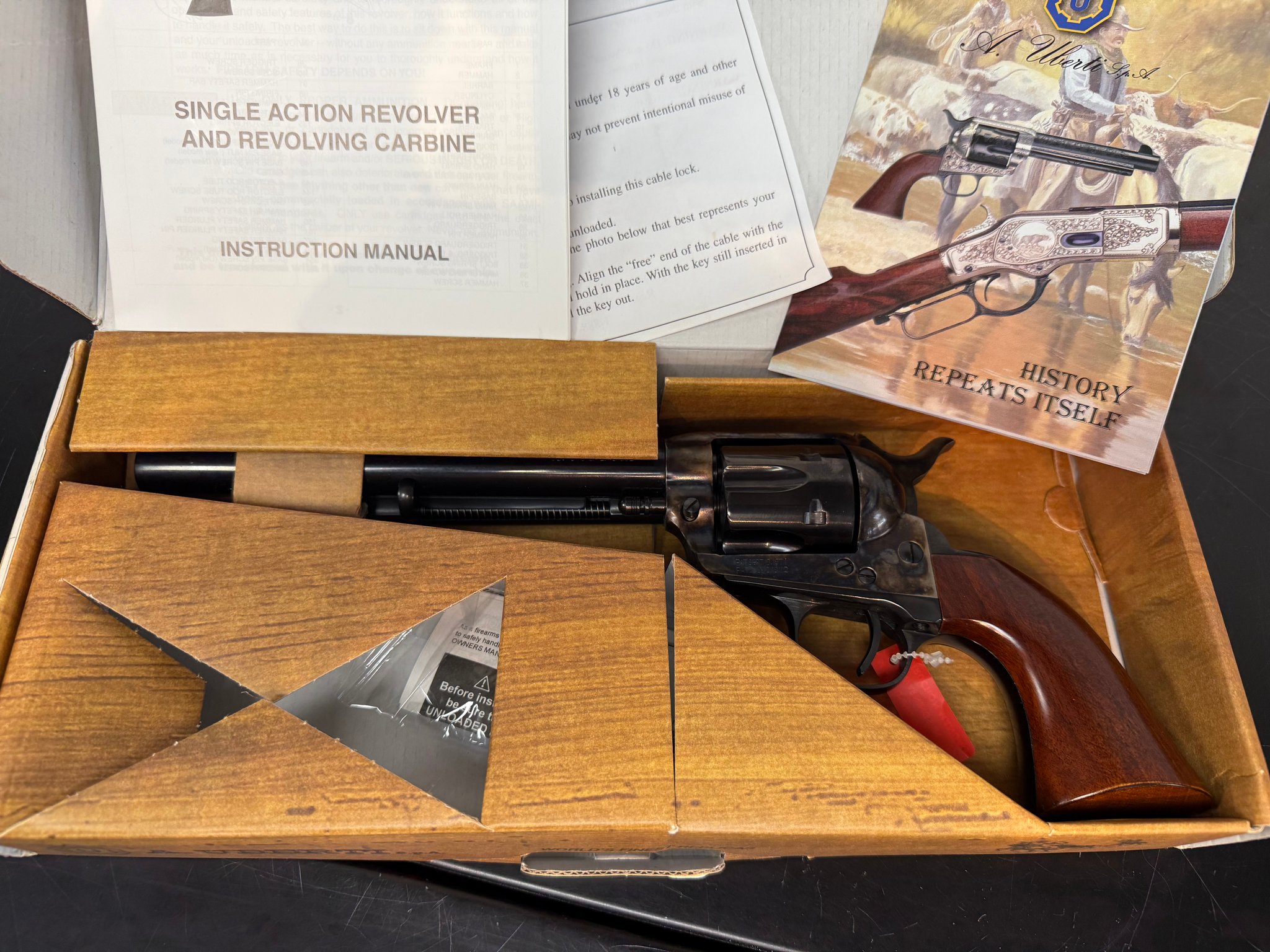 Uberti Model 1873 Cattleman Steel Nra