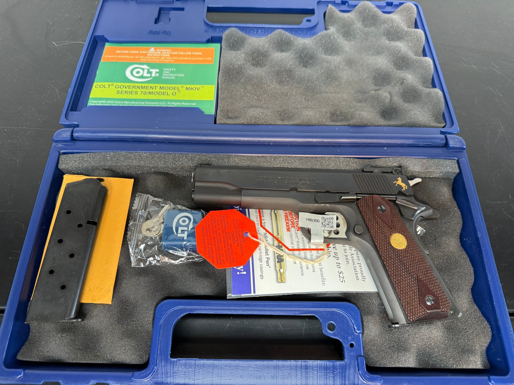 Colt Mfg 1911 Gold Cup National Match Series 70 Nra