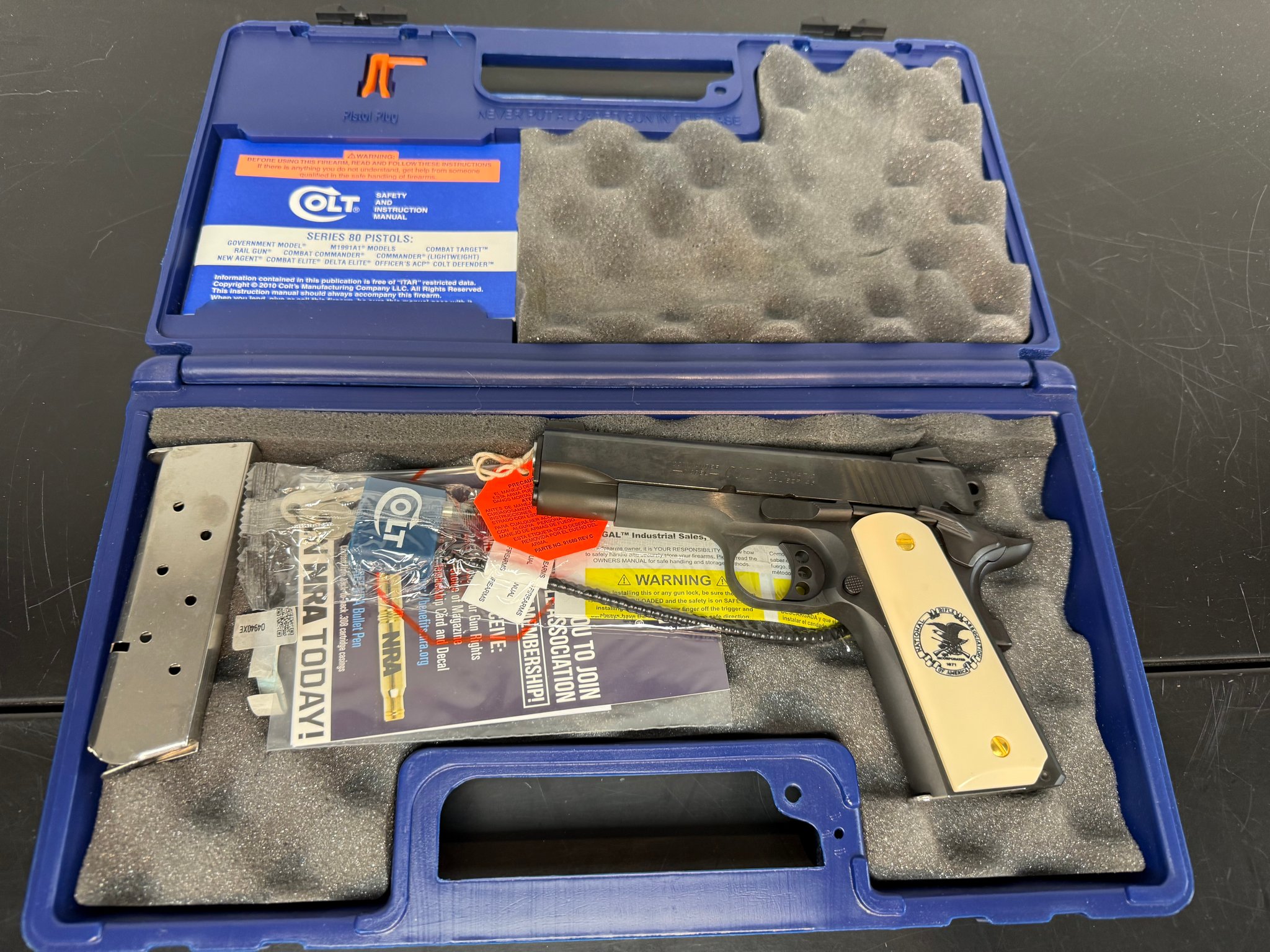 Colt 1911 Combat Commander Nra Edition