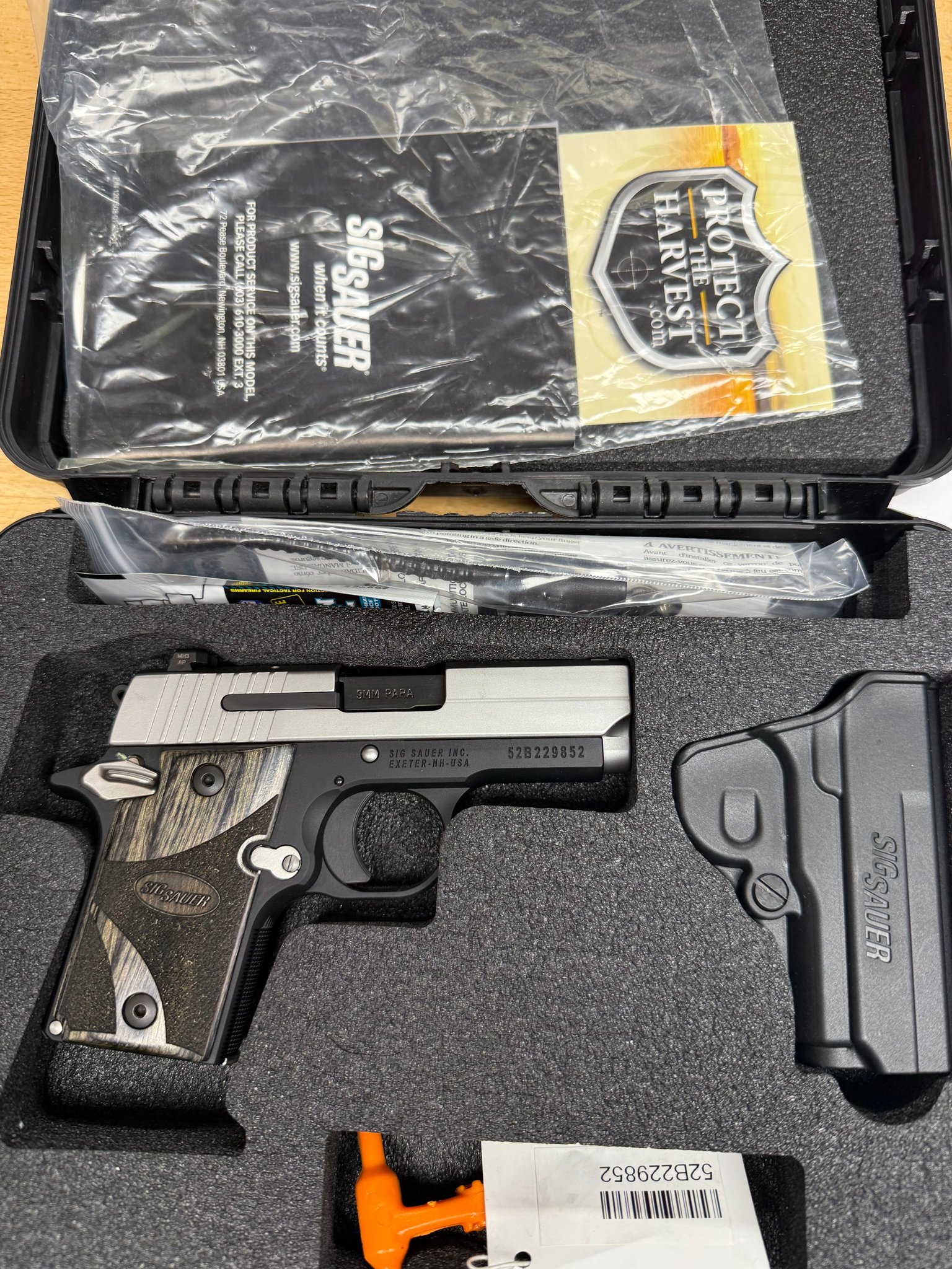 Sig Sauer P938 Blackwood