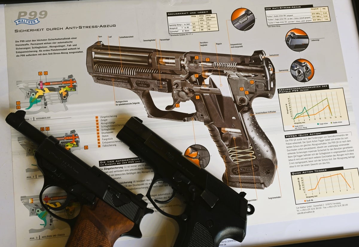Walther P-88 9mm pistol