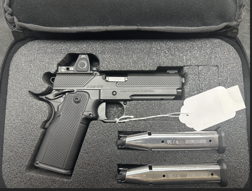 Nighthawk Custom Double Agent Commander Ios System With Trijicon Rmr 3.25moa