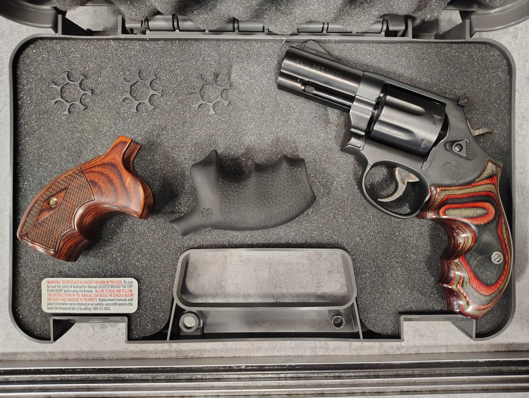 Smith & Wesson 586 L-comp Performance Center