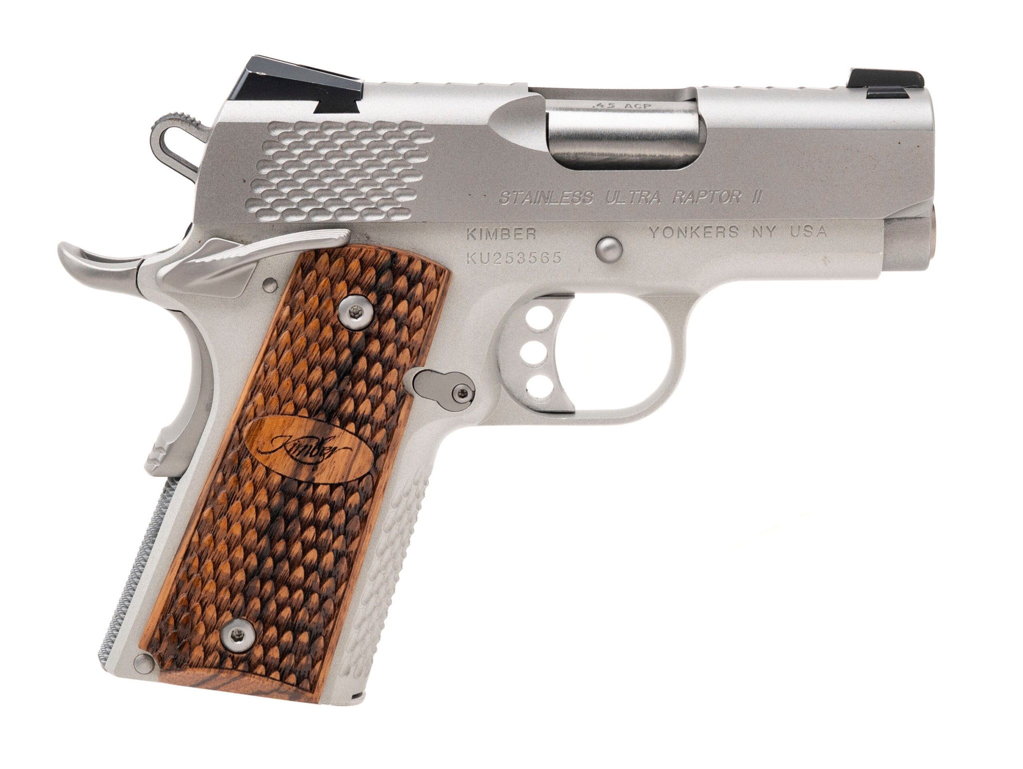 Kimber Custom Shop Stainless Ultra Raptor Pro Ii