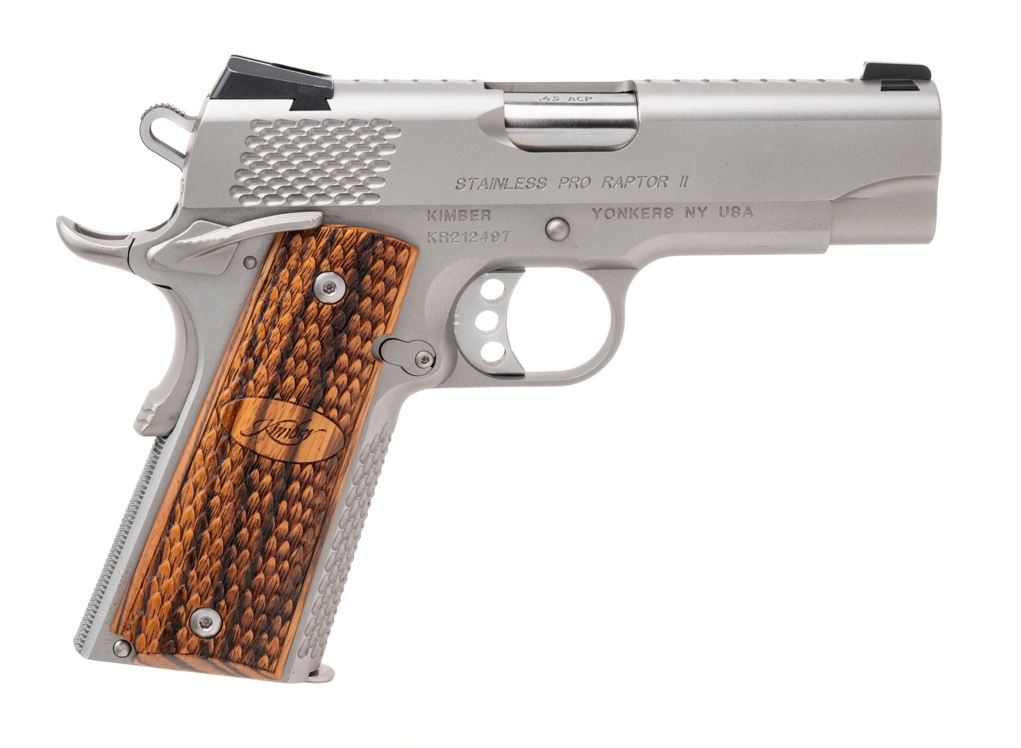 KIMBER Custom Shop Stainless Raptor Pro Ii ECOM00447751 539641