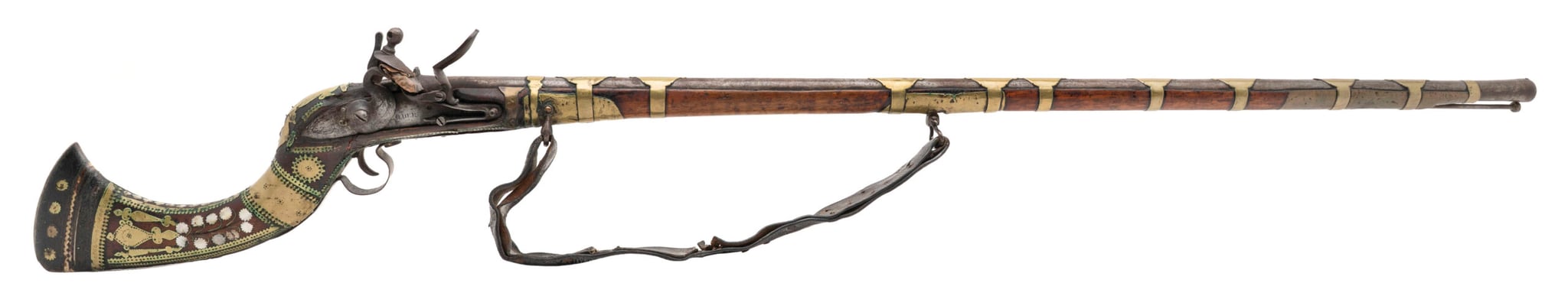 Indian Arms Corp. Afghan Jezail Flintlock Musket