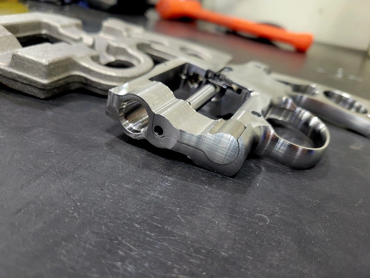 Colt Python in production at the Colt factory