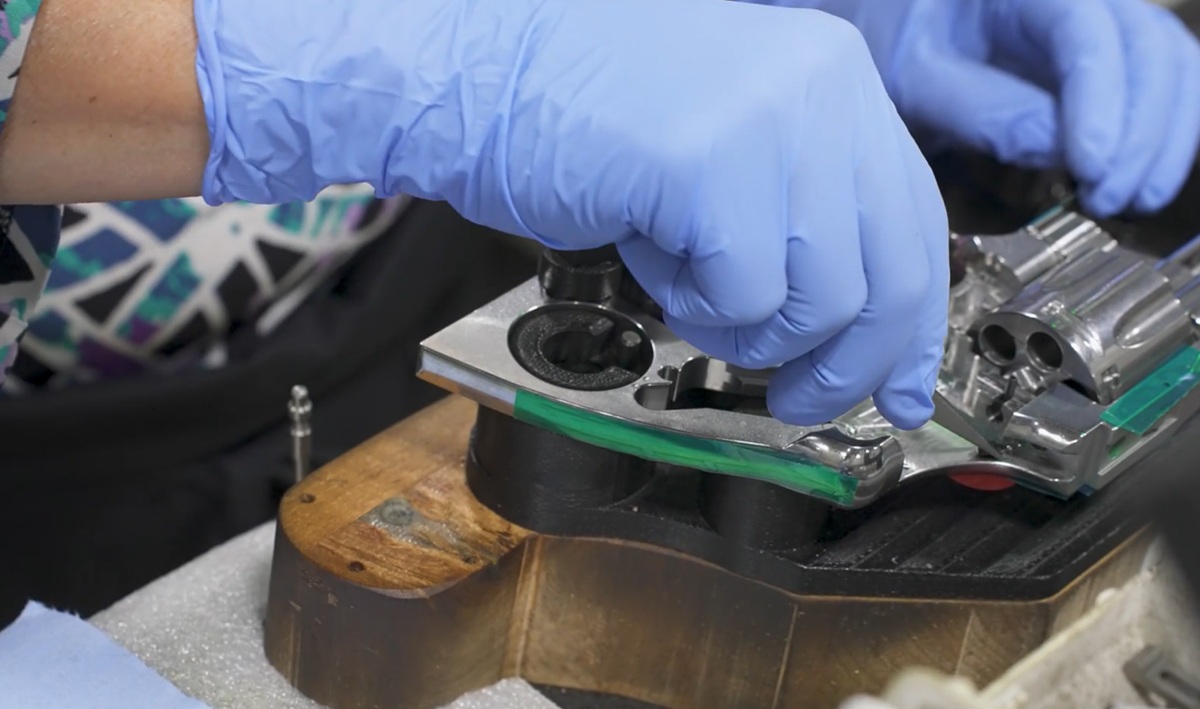 Colt Python in production at the Colt factory