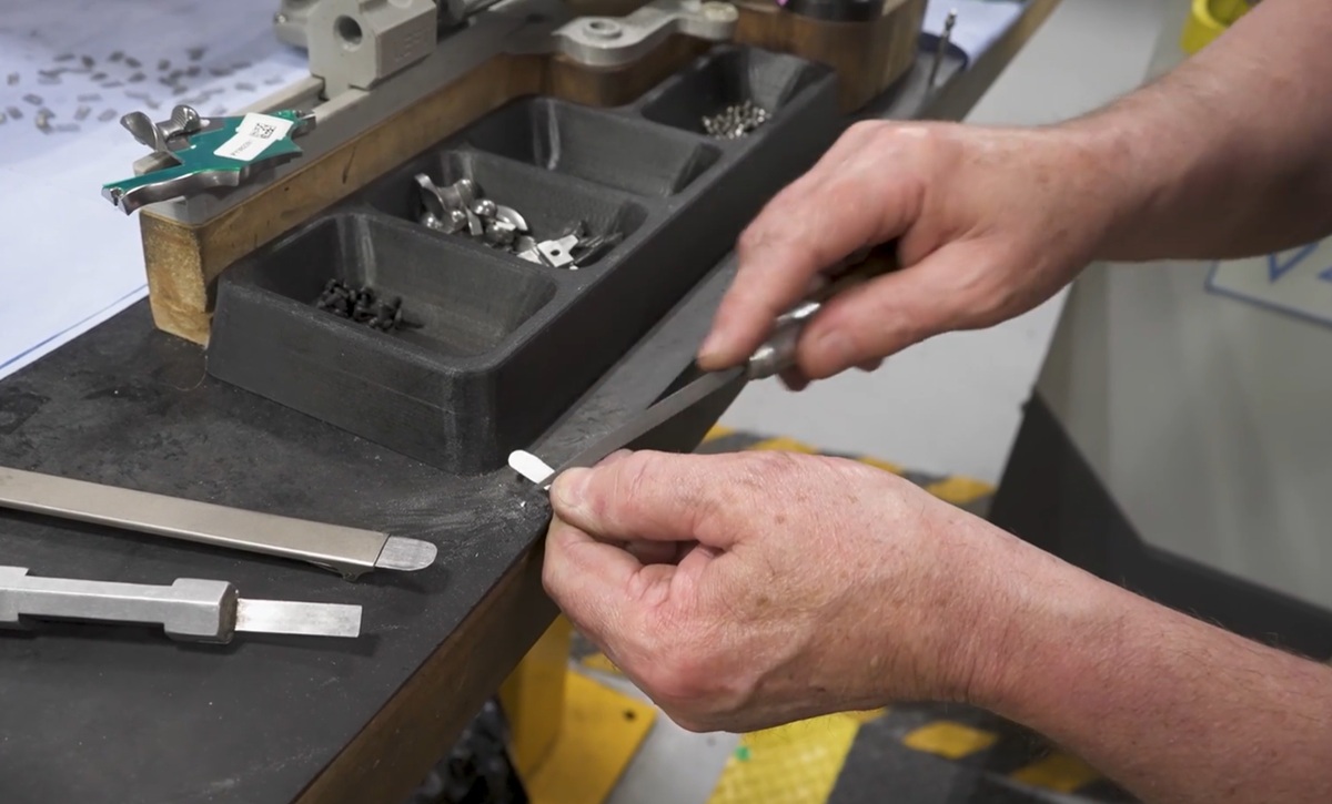 Colt Python in production at the Colt factory
