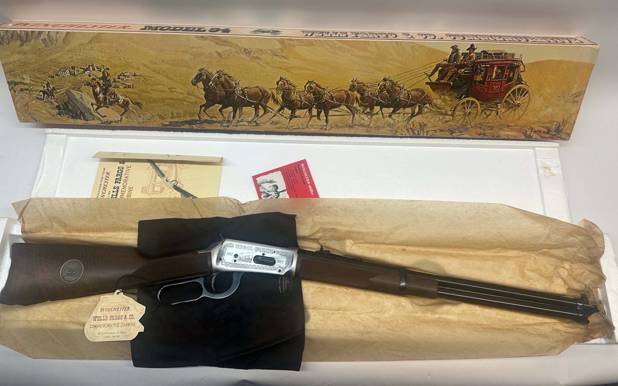 WINCHESTER 1894 Wells Fargo Commemorative Carbine