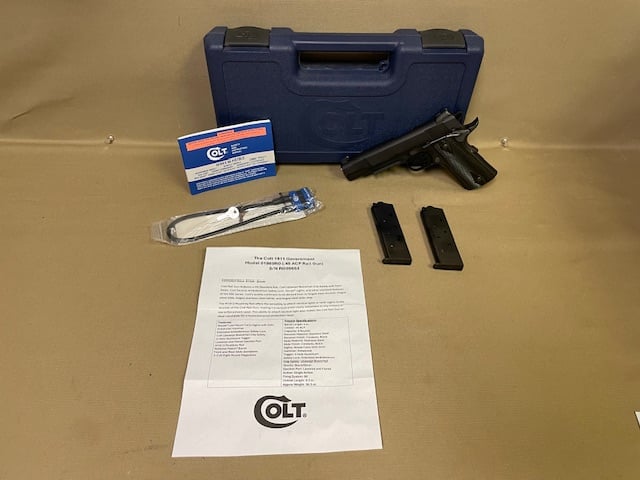 Colt 1911 Government Rail Gun
