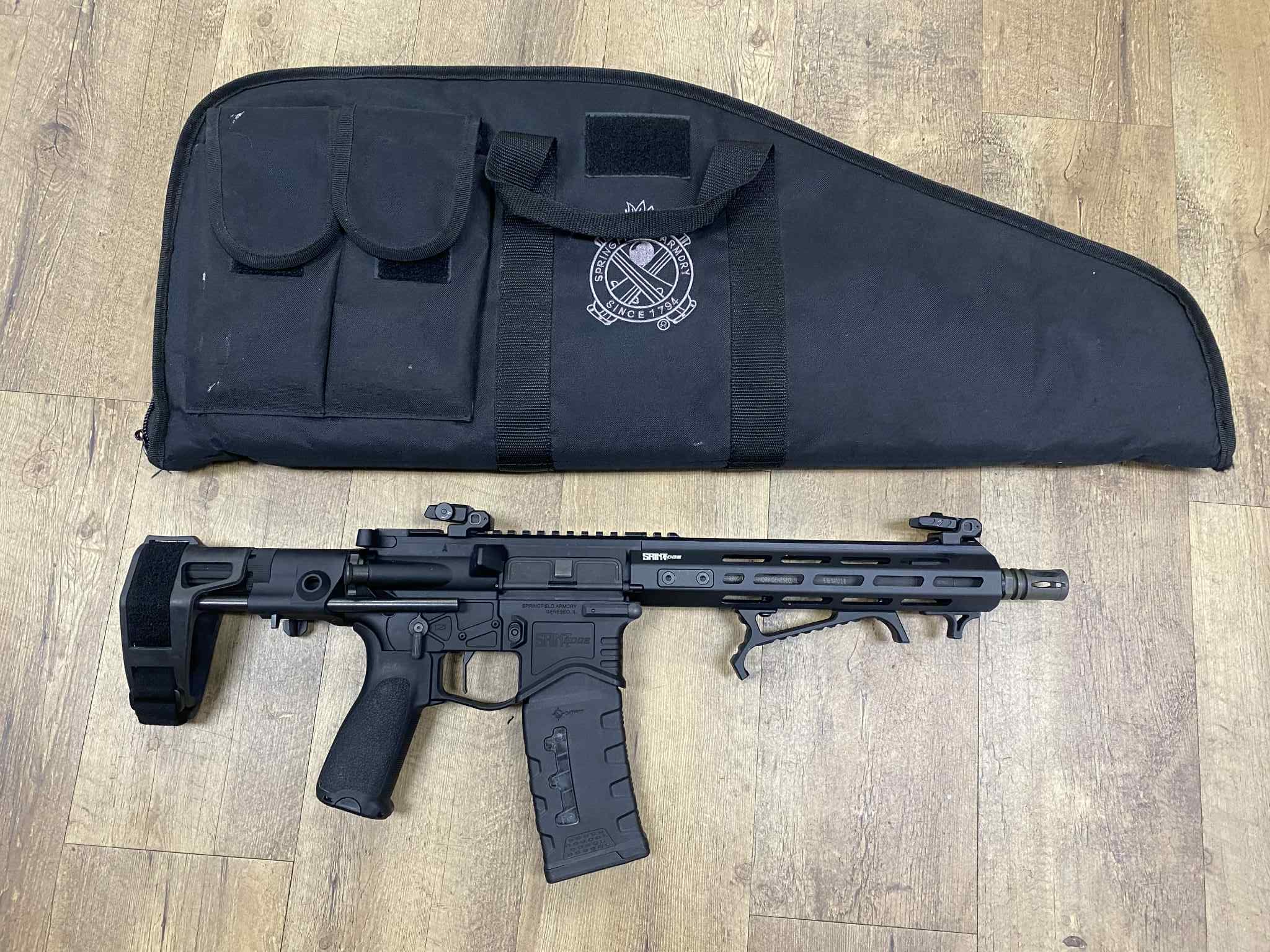 Springfield Armory Saint Edge 5.56 Nato Pistol 10.5" Barrel Maxim Pdw Brace