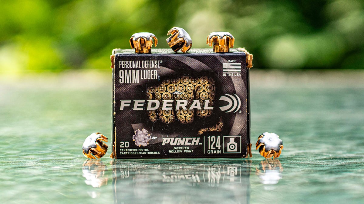 Federal 124-Grain Punch 9mm ammo