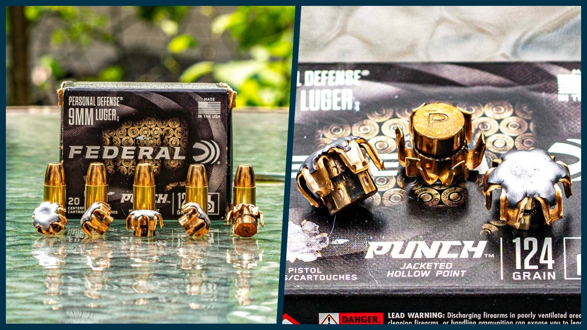 Federal 124-Grain Punch 9mm ammo