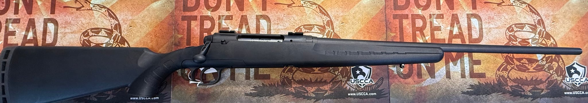 SAVAGE ARMS Edge .30-06 bolt action rifle with black synthetic stock
