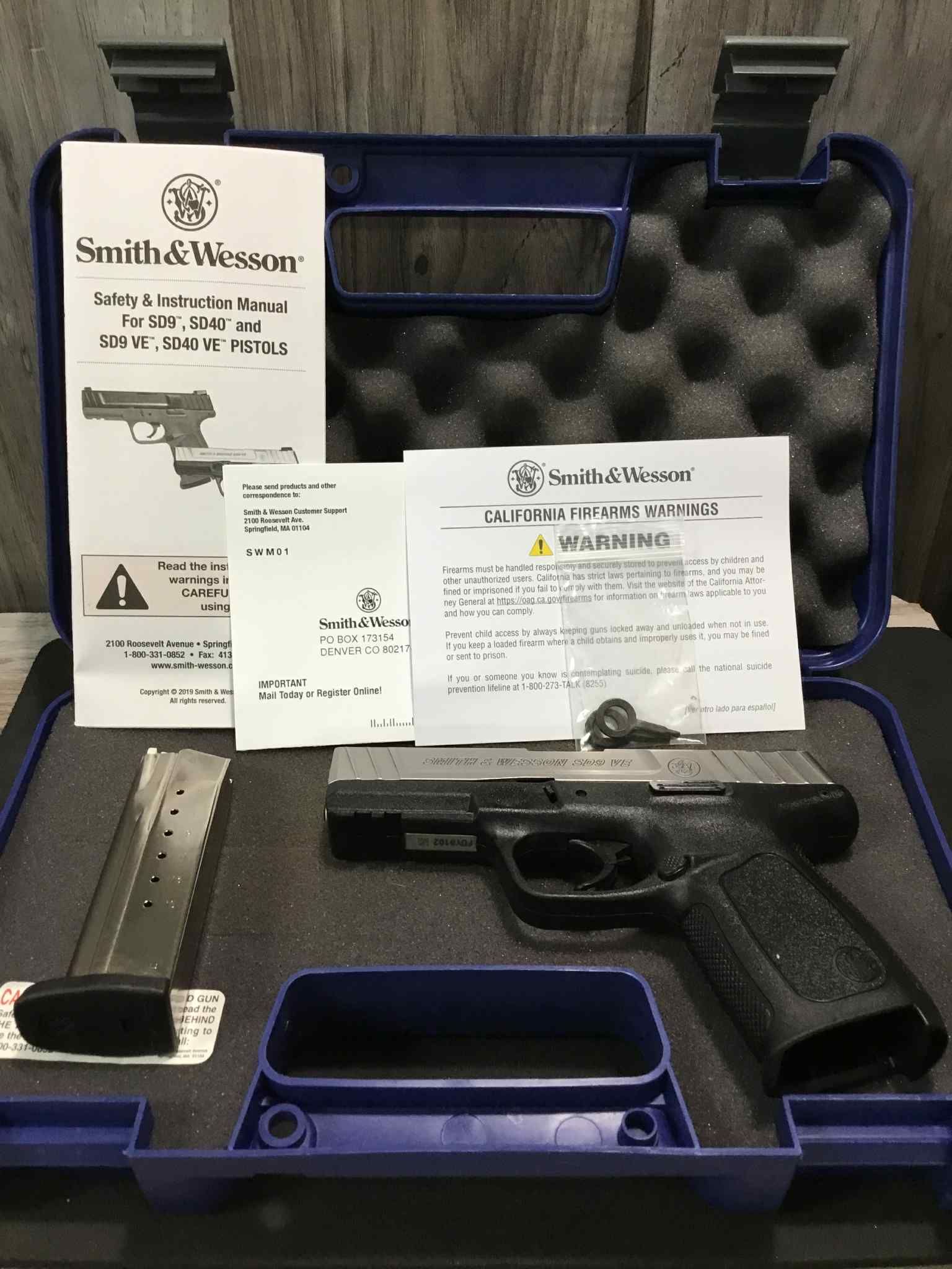Smith & Wesson Sd9 Ve