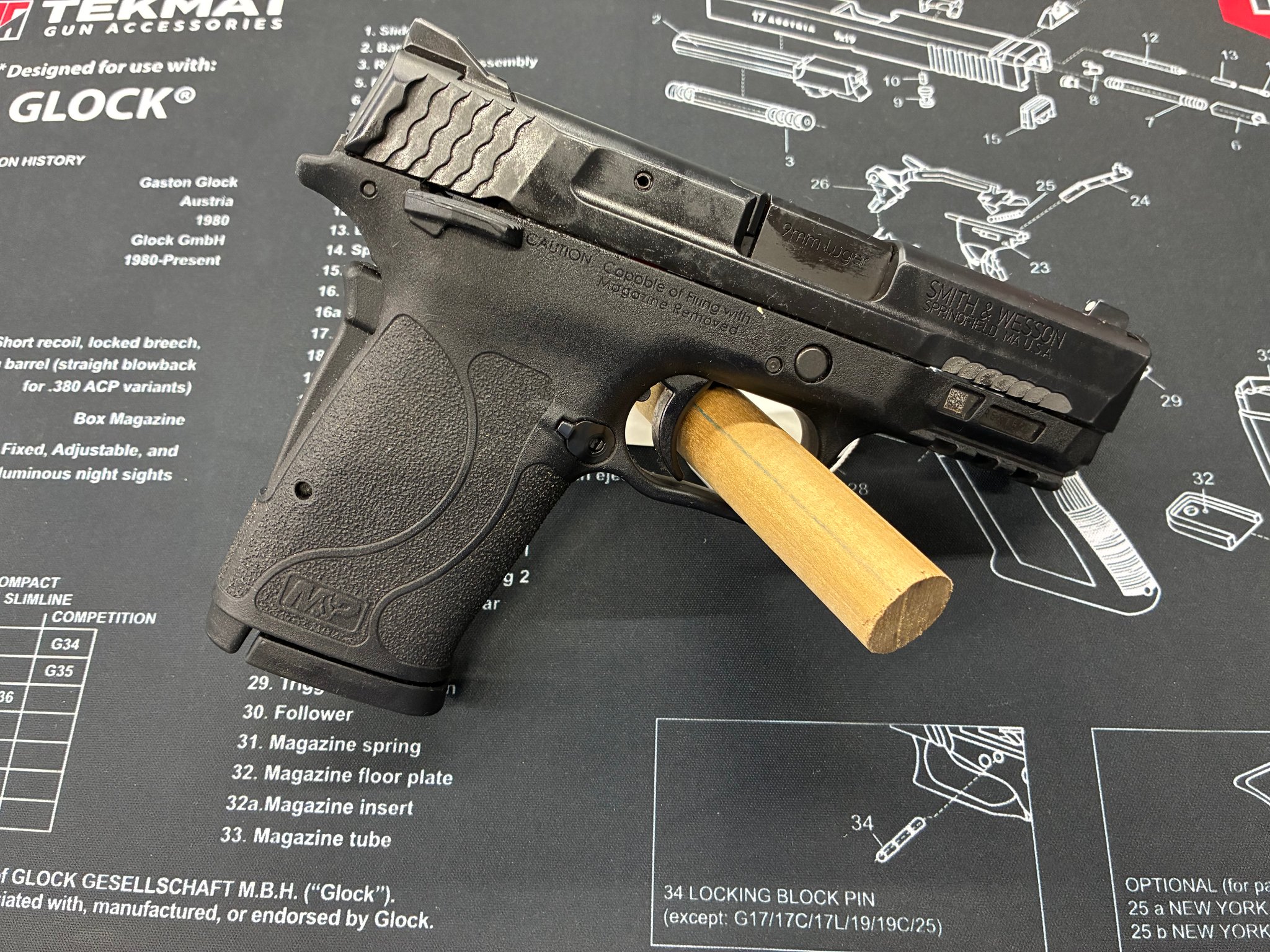 Smith & Wesson M&p 9 Shield Ez