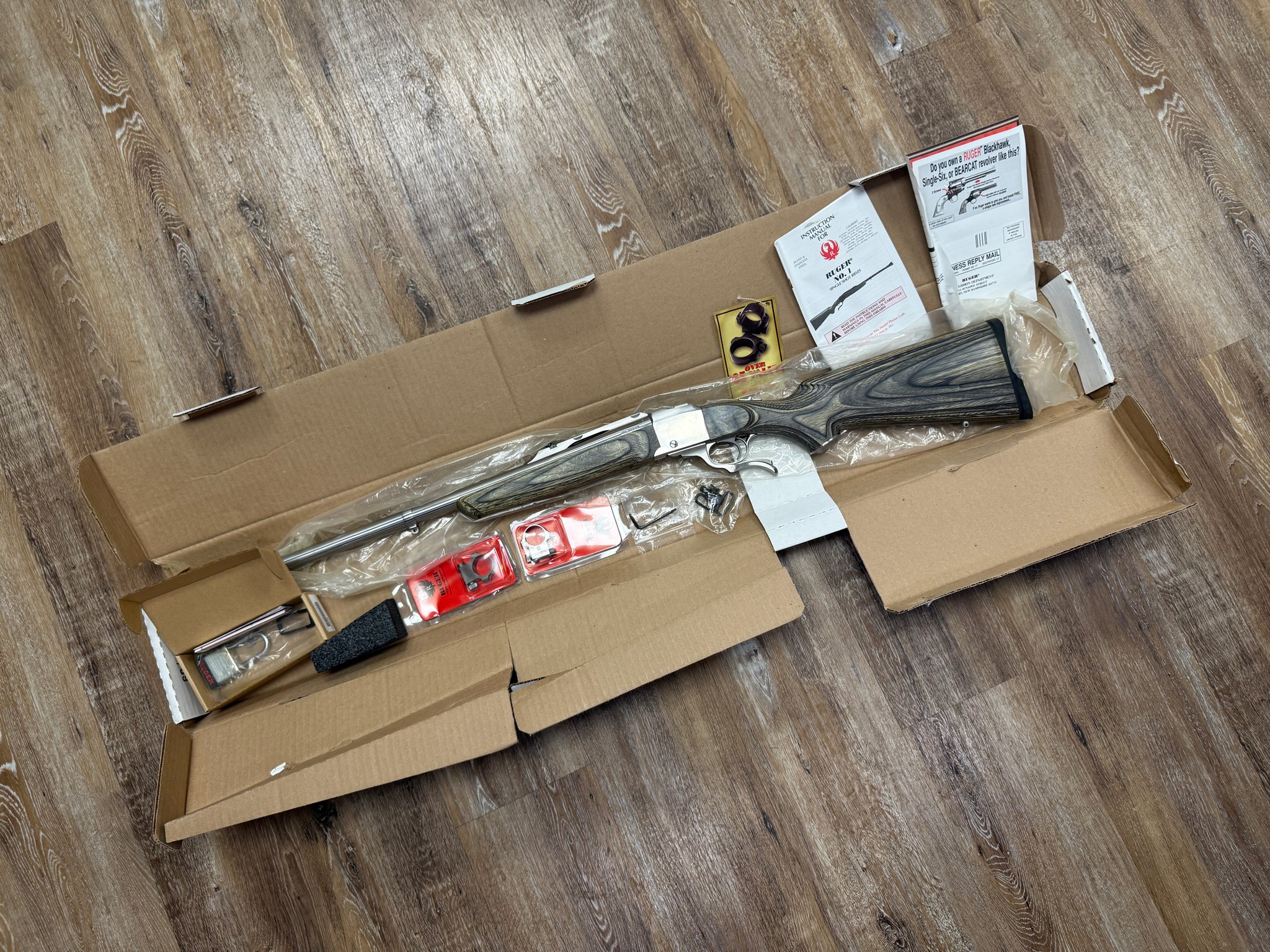Ruger No. 1 Stainless