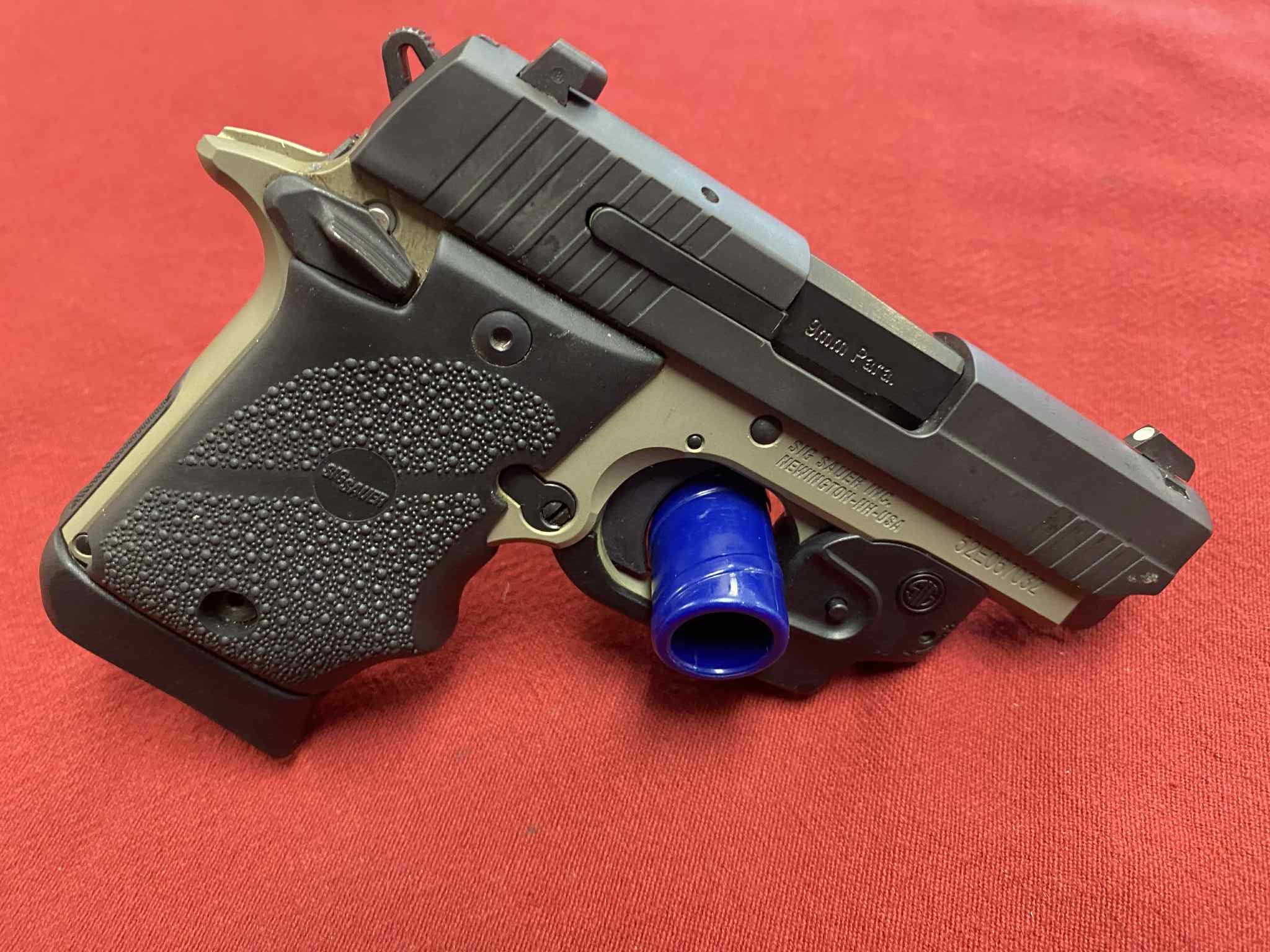 Sig Sauer P938 Micro Compact 9mm Pocket Pistol