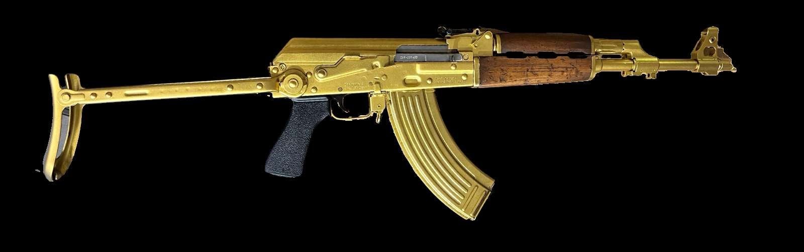 Zastava Arms Zpapm70 Gucci Gold Underfolder