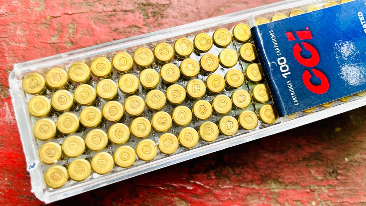 CCI .22 LR ammo