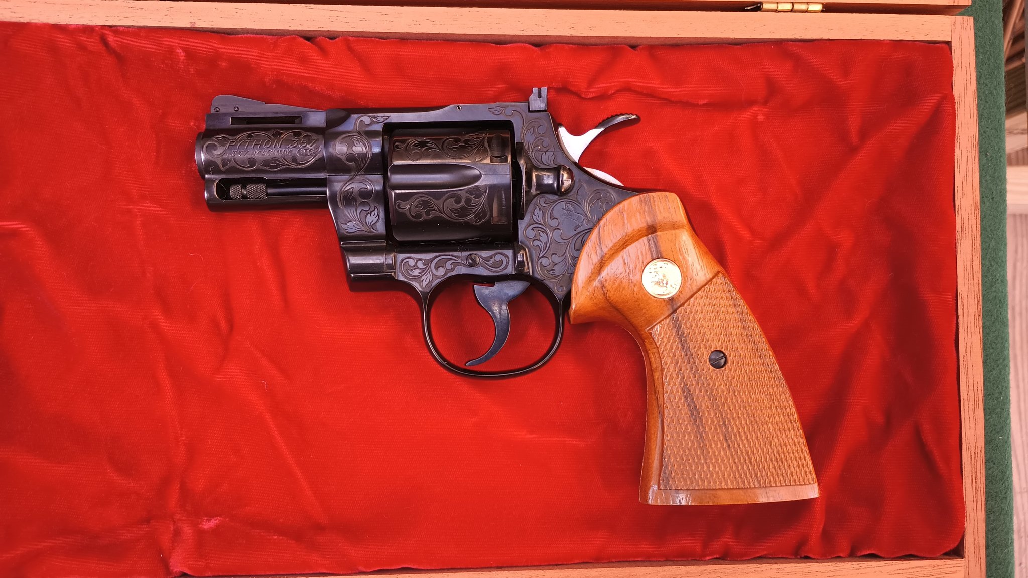 Colt Fully Engraved Python
