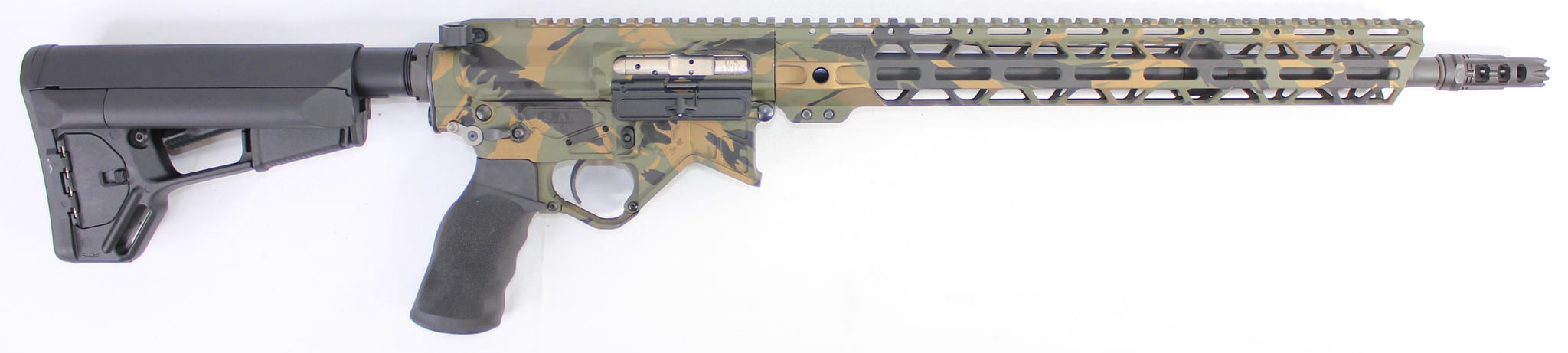 U.S. ARMS COMPANY U.S. ARMS COMPANY CLS USAC 5.56 NATO 16" WOODLAND CAMO CAM-LOCK SYSTEM AR-15