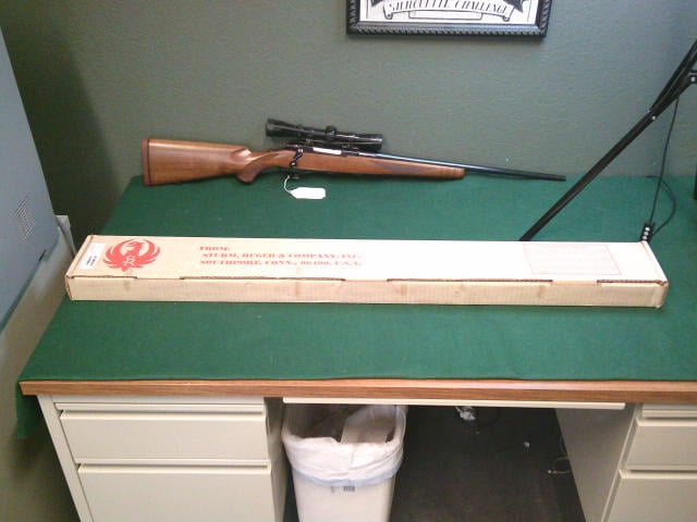 Ruger M77 Tang Safety Red Butt