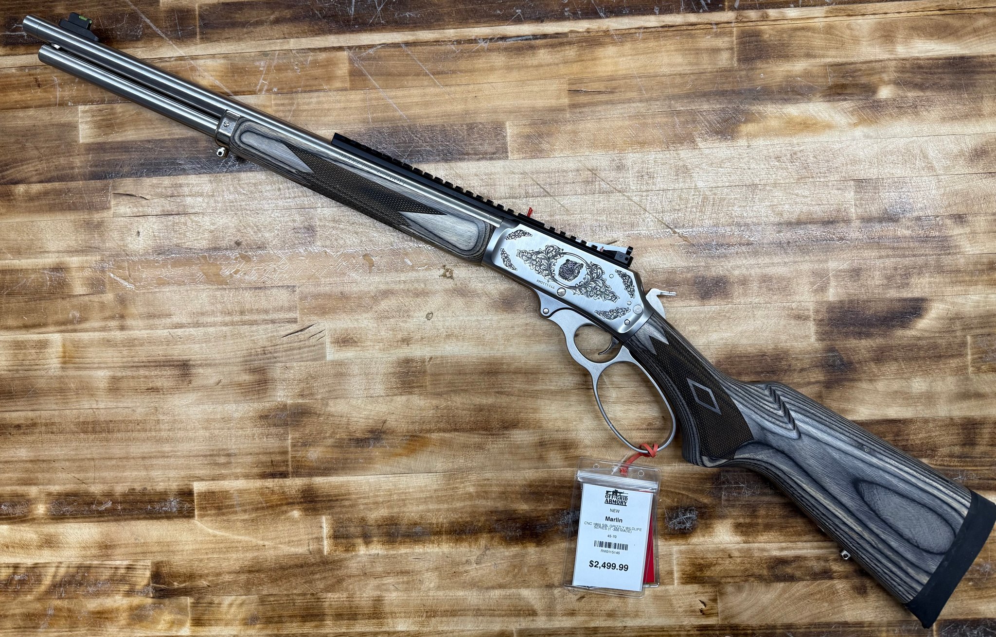 Marlin Cnc 1895 Sbl Grizzly Wildlife Series